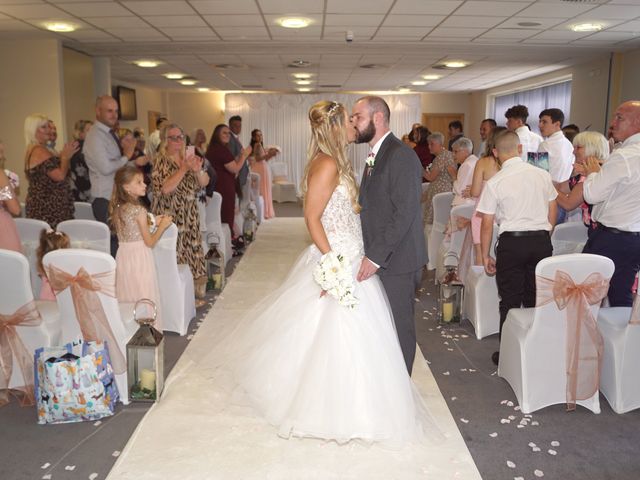 Craig and Danielle&apos;s Wedding in Leigh, Greater Manchester 49