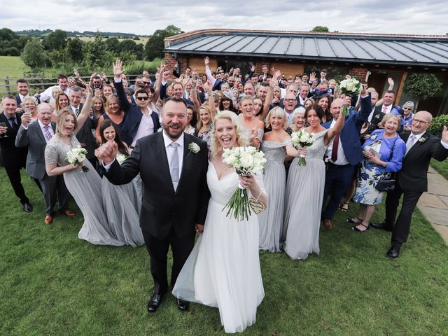 Tim and Joanne's Wedding in Northampton, Northamptonshire 32