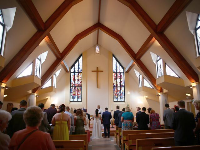 Joey and Hannah&apos;s Wedding in Denmead, Hampshire 9