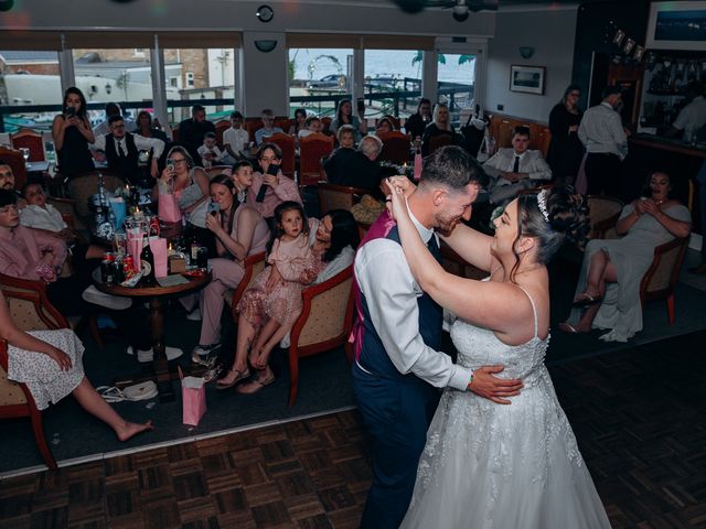 Daniel and Aimee's Wedding in Sandown, Isle of Wight 12