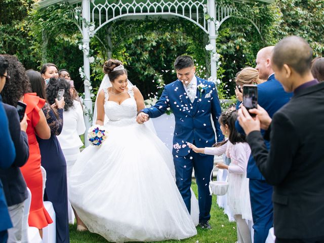 Chanelle and Que&apos;s Wedding in St Albans, Hertfordshire 29