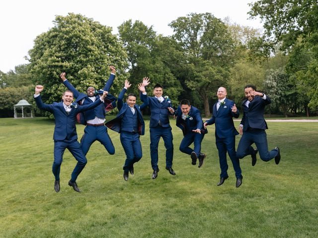 Chanelle and Que&apos;s Wedding in St Albans, Hertfordshire 53