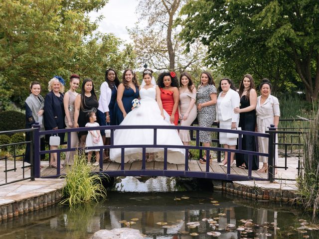 Chanelle and Que&apos;s Wedding in St Albans, Hertfordshire 54