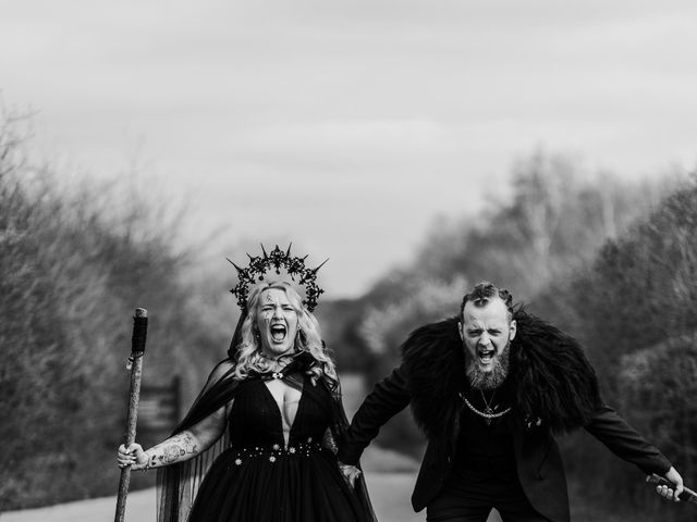 Jack and Adele's Wedding in Clay Cross, Derbyshire 22