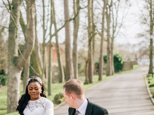 Nathaniel and Adepeju&apos;s Wedding in Sanford On Thames, Oxfordshire 14