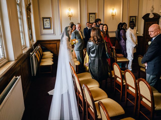 Nathaniel and Adepeju&apos;s Wedding in Sanford On Thames, Oxfordshire 24