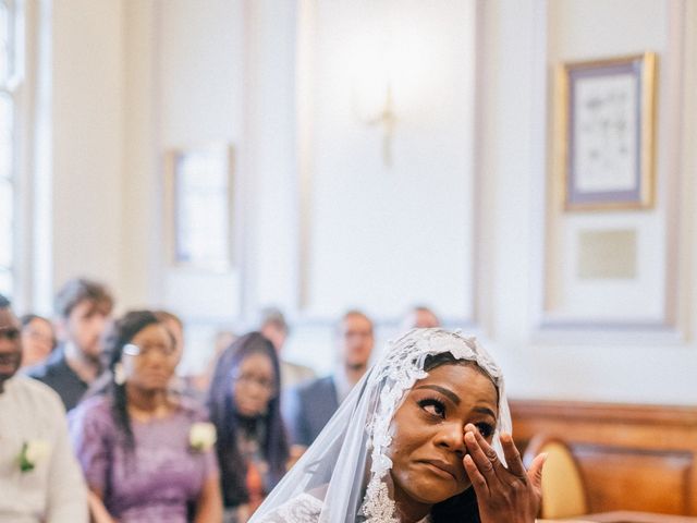 Nathaniel and Adepeju&apos;s Wedding in Sanford On Thames, Oxfordshire 25