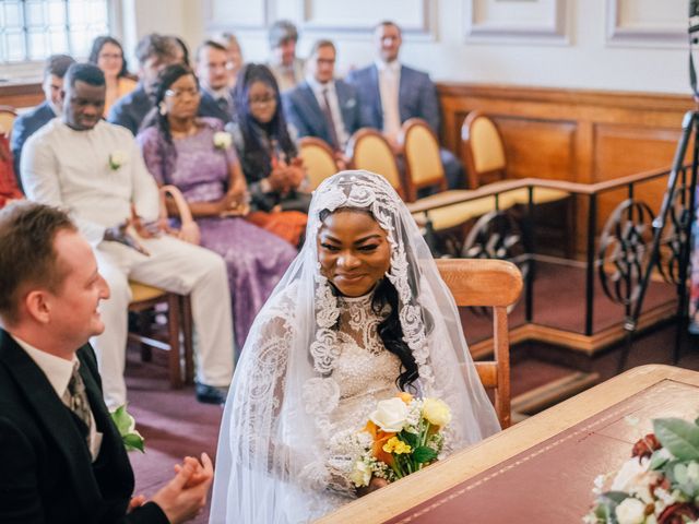 Nathaniel and Adepeju&apos;s Wedding in Sanford On Thames, Oxfordshire 26