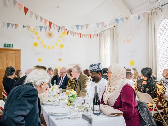 Nathaniel and Adepeju&apos;s Wedding in Sanford On Thames, Oxfordshire 41