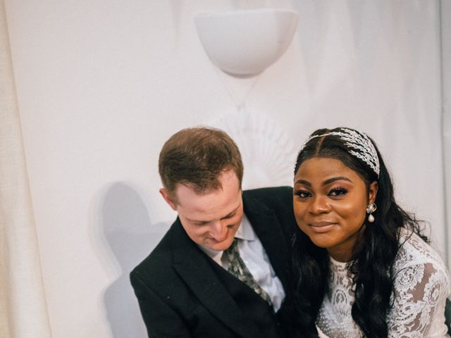 Nathaniel and Adepeju&apos;s Wedding in Sanford On Thames, Oxfordshire 46