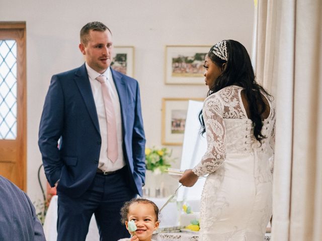 Nathaniel and Adepeju&apos;s Wedding in Sanford On Thames, Oxfordshire 49