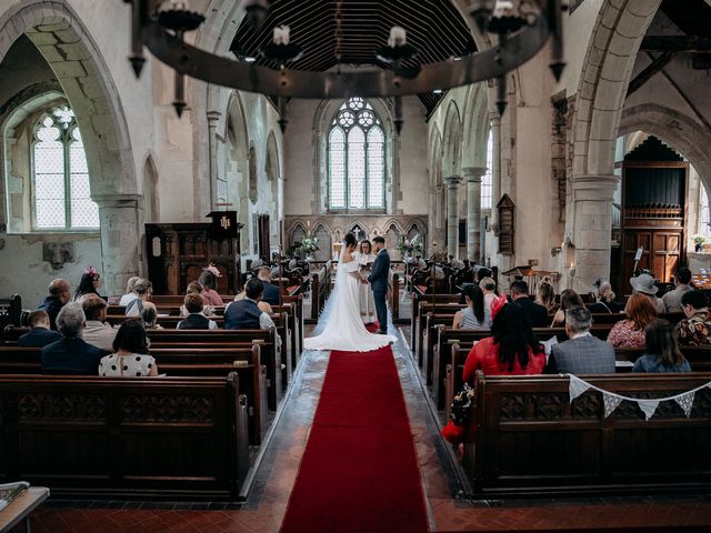 Sam and Emma's Wedding in Sandown, Isle of Wight 3