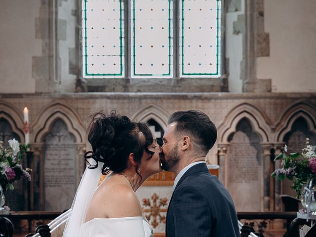 Sam and Emma's Wedding in Sandown, Isle of Wight 4