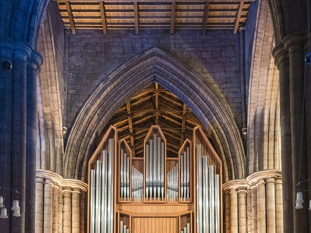 Joe and Hana's Wedding in Hexham, Northumberland 11