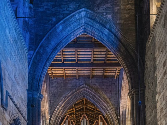 Joe and Hana's Wedding in Hexham, Northumberland 14