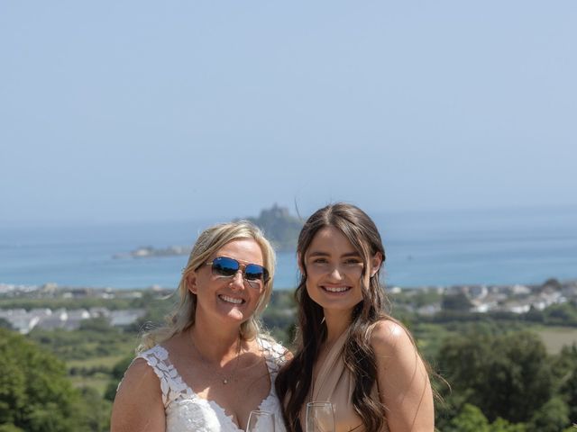 Rick and Caroline's Wedding in Penzance, Cornwall 8