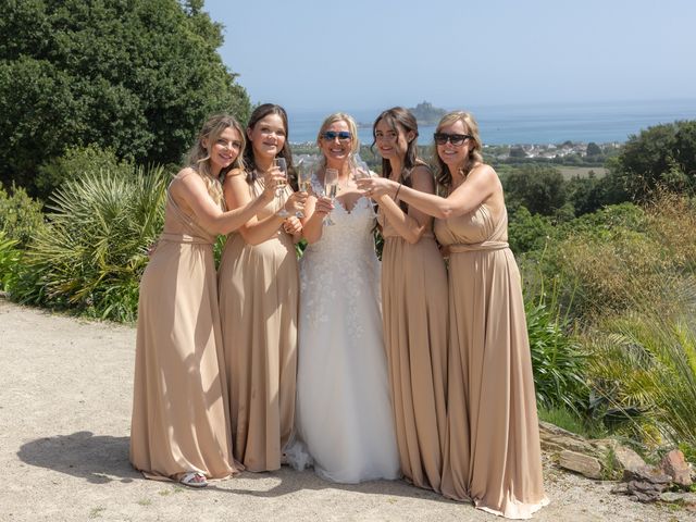 Rick and Caroline's Wedding in Penzance, Cornwall 9