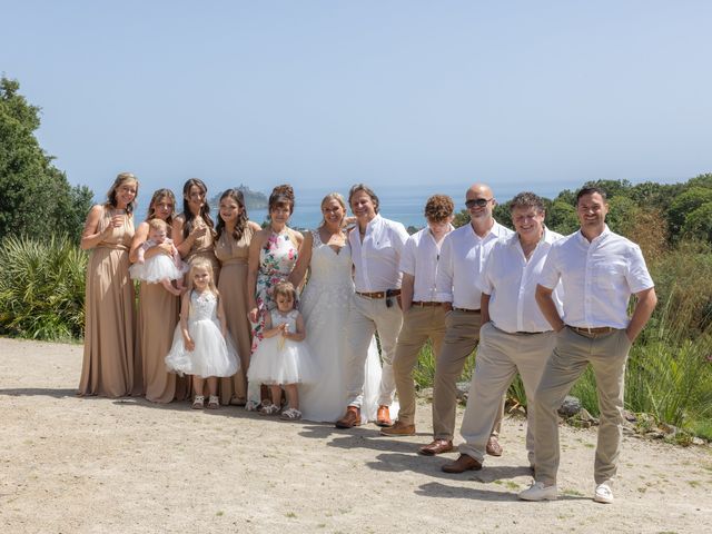 Rick and Caroline's Wedding in Penzance, Cornwall 13