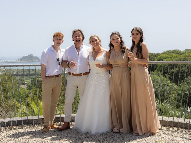 Rick and Caroline's Wedding in Penzance, Cornwall 31