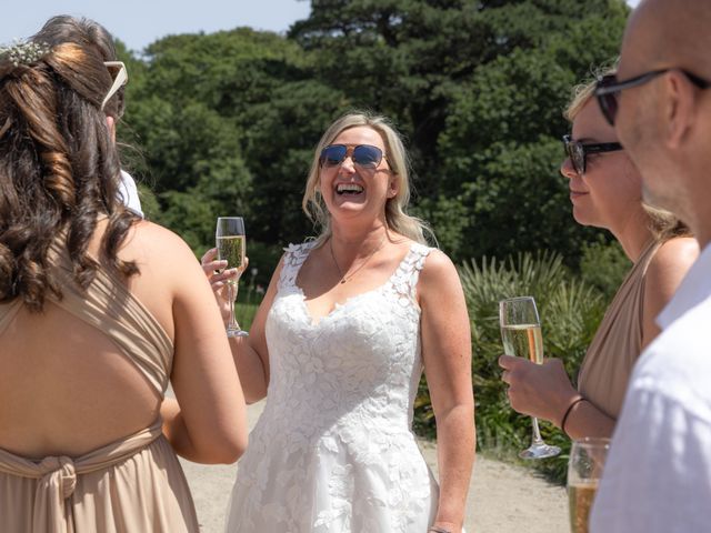 Rick and Caroline's Wedding in Penzance, Cornwall 34