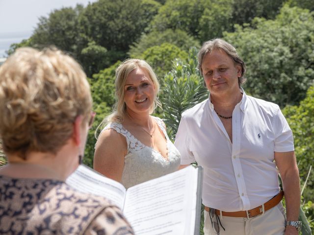 Rick and Caroline's Wedding in Penzance, Cornwall 50
