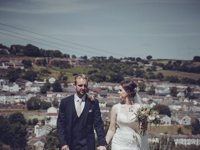 Kieran and Amanda&apos;s Wedding in Nelson, Caerphilly 65