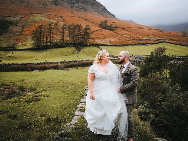Danny and Katy&apos;s Wedding in Wasdale, Cumbria 10