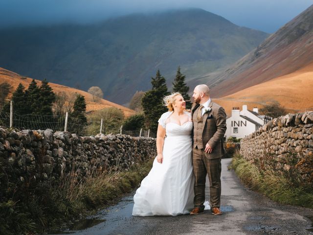 Danny and Katy&apos;s Wedding in Wasdale, Cumbria 16