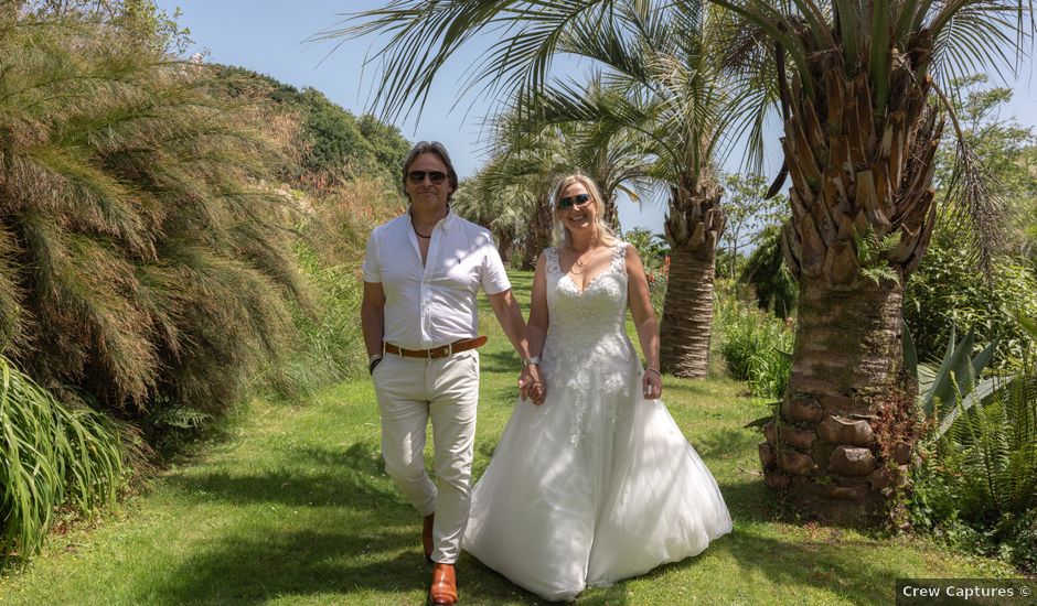 Rick and Caroline's Wedding in Penzance, Cornwall