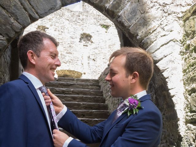 Aaron and Andy&apos;s Wedding in Deganwy, Conwy 13