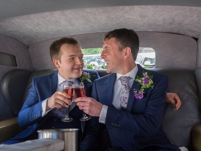 Aaron and Andy&apos;s Wedding in Deganwy, Conwy 15