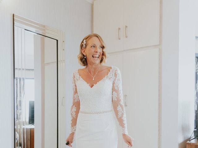 Gareth and Sian's Wedding in Ravenscar, North Yorkshire 5