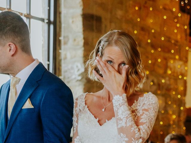 Gareth and Sian's Wedding in Ravenscar, North Yorkshire 8