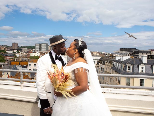 Mbye and Keniesha&apos;s Wedding in Brighton, East Sussex 13