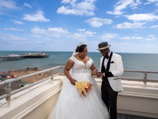 Mbye and Keniesha&apos;s Wedding in Brighton, East Sussex 15