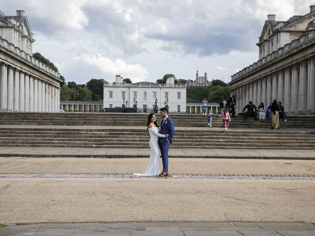 Roopali and Sid's Wedding in Greenwich, South East London 1