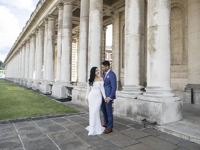 Roopali and Sid's Wedding in Greenwich, South East London 2
