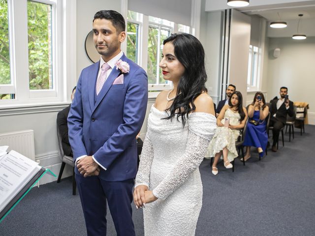 Roopali and Sid's Wedding in Greenwich, South East London 5