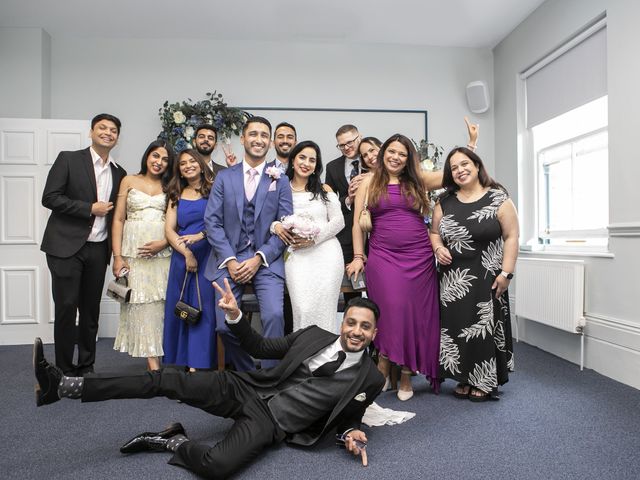 Roopali and Sid's Wedding in Greenwich, South East London 9
