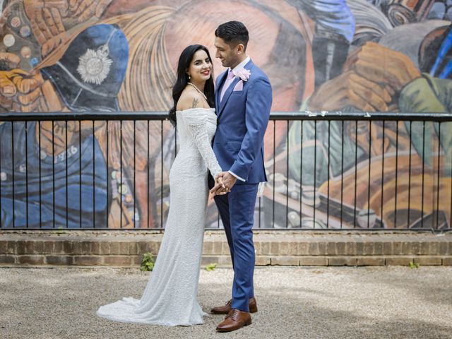 Roopali and Sid's Wedding in Greenwich, South East London 12