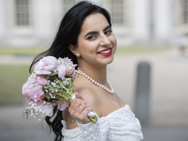 Roopali and Sid's Wedding in Greenwich, South East London 18