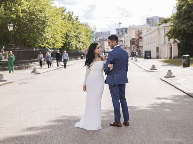 Roopali and Sid's Wedding in Greenwich, South East London 21