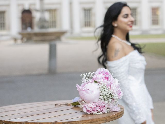 Roopali and Sid's Wedding in Greenwich, South East London 24