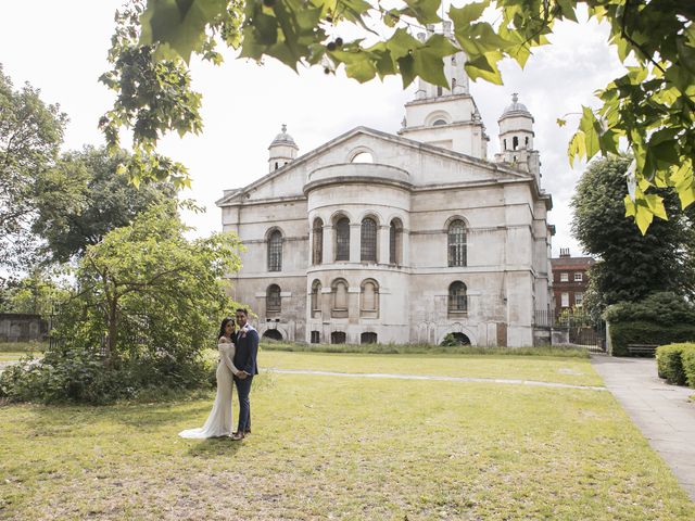 Roopali and Sid's Wedding in Greenwich, South East London 29
