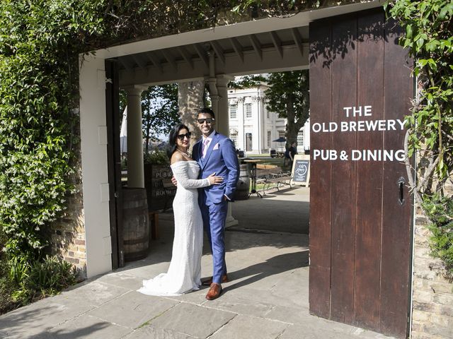 Roopali and Sid's Wedding in Greenwich, South East London 30