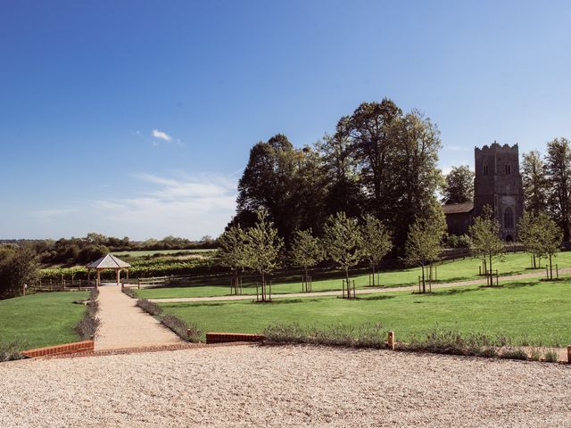 Chris and Hannah's Wedding in Copdock, Suffolk 1