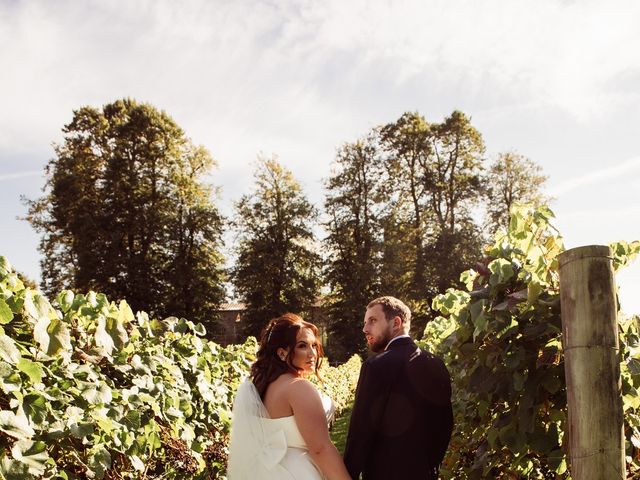 Chris and Hannah's Wedding in Copdock, Suffolk 5