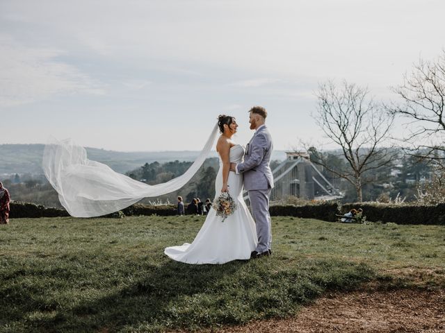 Seamus and Britannie's Wedding in Bristol City, Bristol 184