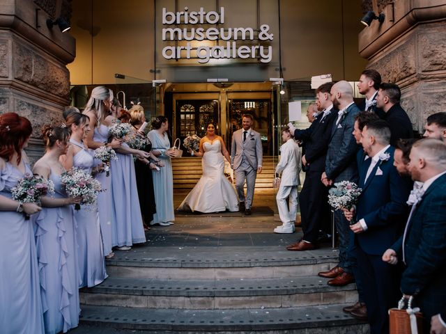 Seamus and Britannie's Wedding in Bristol City, Bristol 414