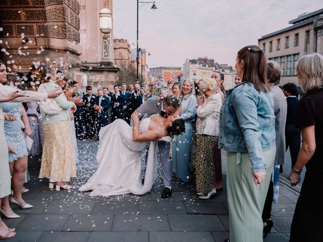 Seamus and Britannie's Wedding in Bristol City, Bristol 423